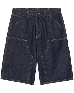 Carhartt Og Double Knee Denim Shorts - Blauw