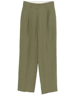 Blazé Milano Pleated Trousers - Green