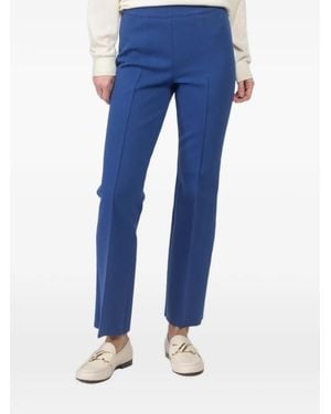 High Sport Seam Kick Trousers - Blue