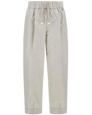 Herno Techno Drawstring Elasticated Pants - Gray