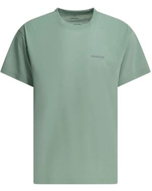 Montbell Graphic-Print T-Shirt - Green
