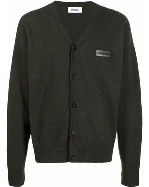 Ambush Cardigan À Patch Logo - Vert