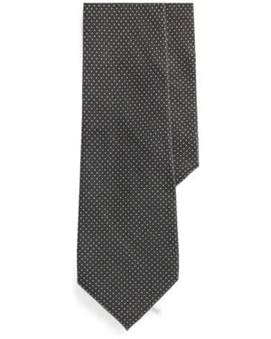 Ralph Lauren Cravate À Pois - Grey