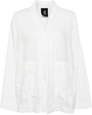 Thom Krom Open-Front Lightweight Jacket - White