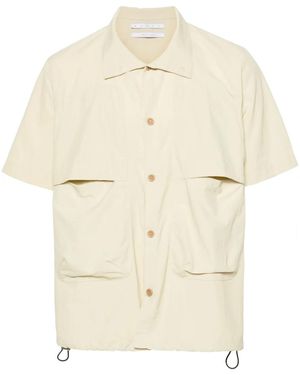 RANRA Glamur Spread-Collar Shirt - Natural