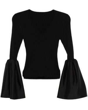 Cynthia Rowley Combo Top - Black