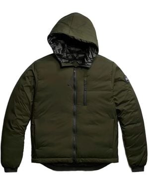 Canada Goose Hooded Zip Puffer Jacket - Green