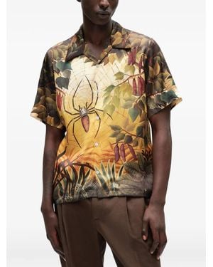 Endless Joy Camicia Spiderweb - Arancione