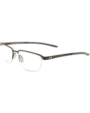 Under Armour Rectangle-Frame Glasses - White