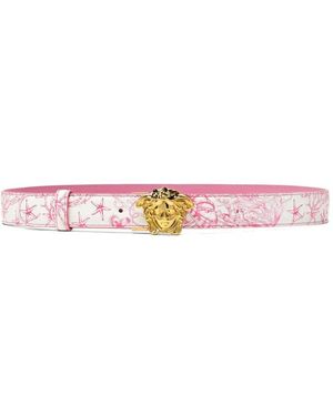 Versace La Medusa Belt - Pink