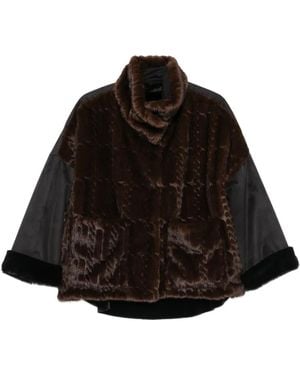 Collection Privée Parka Con Inserti - Nero