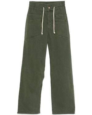 Ba&sh Fima Straight Pants - Green