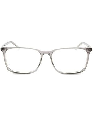 HUGO Rectangle-Frame Glasses - White