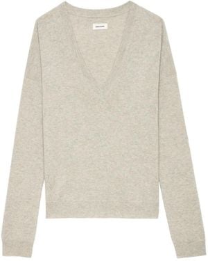 Zadig & Voltaire Vivi パッチ プルオーバー - ナチュラル
