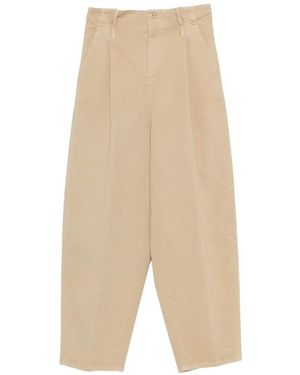 N°21 Pantalon Plissé À Ceinture - Neutre