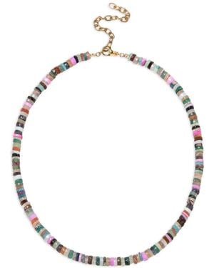 Jennifer Behr Hannah Beaded Necklace - Metallic