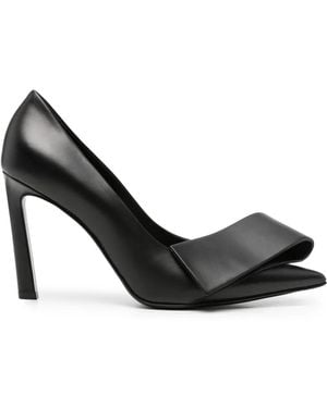 Givenchy Twisted-Ribbon Court Shoes - Black