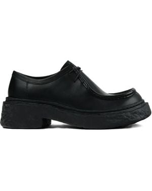 CAMPERLAB Vamonos Plateau-Schnürschuhe - Schwarz