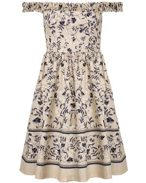 Agua Bendita Achiote Mini Dress - White