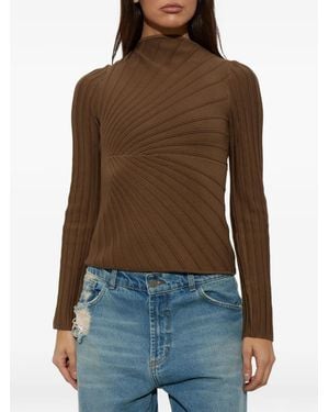 Cult Gaia Paulette Top - Brown
