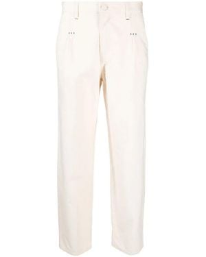 See By Chloé Vaqueros Ajustados Con Detalles Remarcados - Blanco