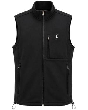 Polo Ralph Lauren Embroidered Pony Gilet - Black