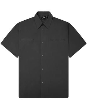 by Parra Chemise Hardly Hiked À Manches Courtes - Black