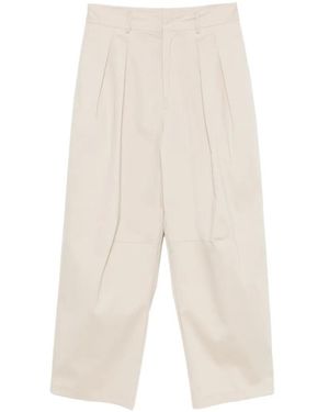 Liviana Conti Pleated Trousers - White