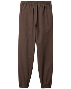 Miu Miu Washed Twill Joggers - Black