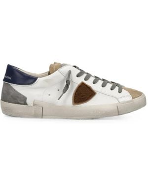 Philippe Model Prsx Low-Top Sneakers - White