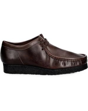 Clarks Wallabee Loafers - Brown