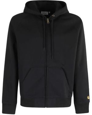 Carhartt Chase Zip-Up Hoodie - Black