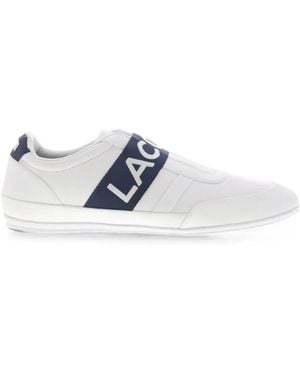 Lacoste Misano Elastic Trainers - White