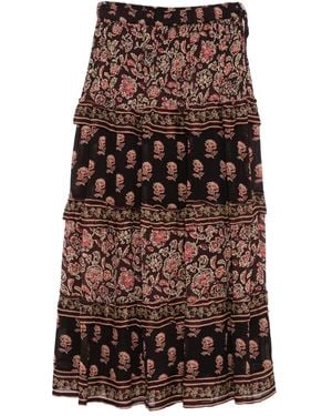 MAISON HOTEL Jupe Orazio - Marron