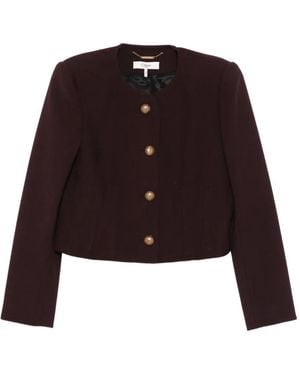 Chloé Cropped Jack - Rood
