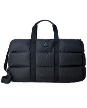 Moncler Sac Fourre-Tout À Design Matelassé - Blue