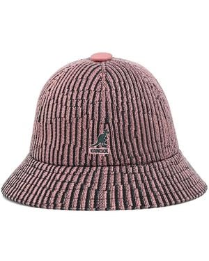 Kangol Striped Logo Hat - Purple