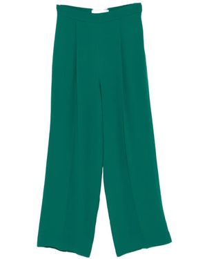 DE SANTIS Pleated Trousers - Green