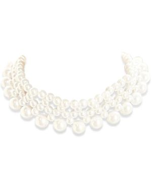 Hzmer Jewelry Halskette Mit Kunstperlen - Weiß