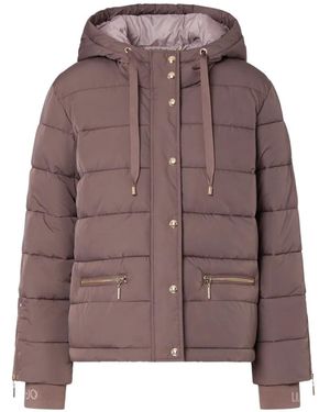 Liu Jo Matte Nylon Jacket - Brown