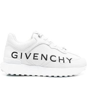 Givenchy Side Logo-Print Detail Sneakers - White