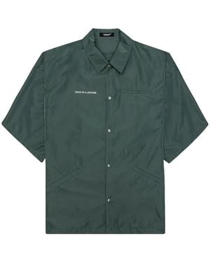 Undercover Graphic-Print Shirt - Green