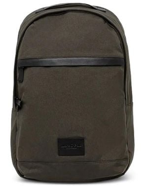 Marc O' Polo レザートリム バックパック - ブラック