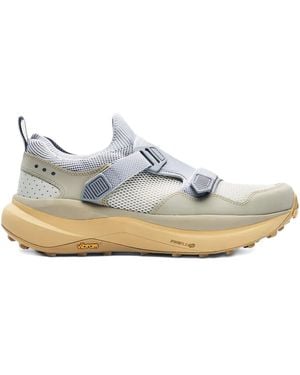 Saucony Grid X Ultra Mesh-Upper Strap Trainers - White