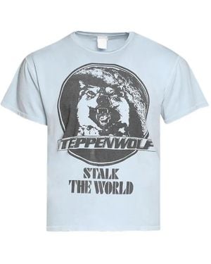 MadeWorn Steppenwolf Graphic-Print T-Shirt - Blue