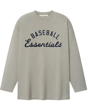 Fear Of God Mlb Long-Sleeve T-Shirt - Grey