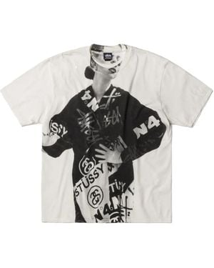 Stussy Paris Graphic-Print T-Shirt - Multicolour