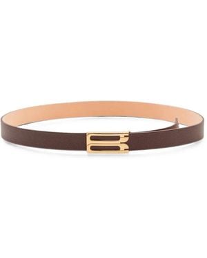 Victoria Beckham Dorian Frame Belt - White