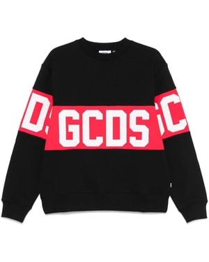 Gcds Logo-Print Sweatshirt - Red