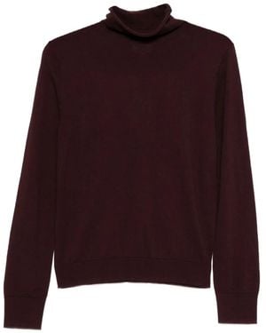 Yerse Turtleneck Long-Sleeve Sweater - Purple